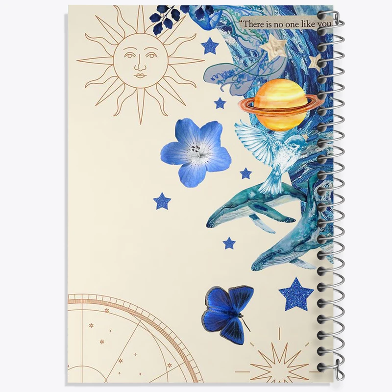 دفتر ژورنال نویسی 50 برگ خندالو مدل نقطه ای طرح فتومونتاژ کد N2416