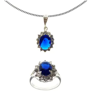 نیم ست نقره زنانه مدل sd1077