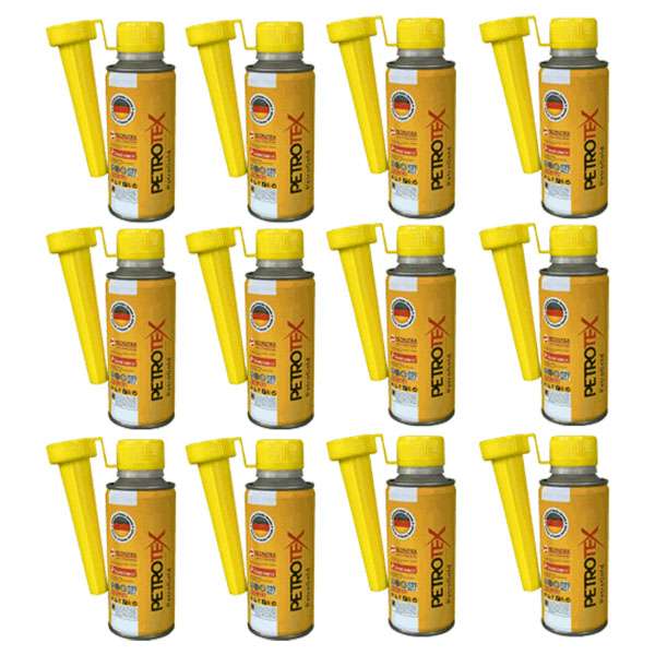 مکمل سوخت خودرو پتروتکس مدل Petro Gold حجم 150 میلی لیتر بسته 12 عددی