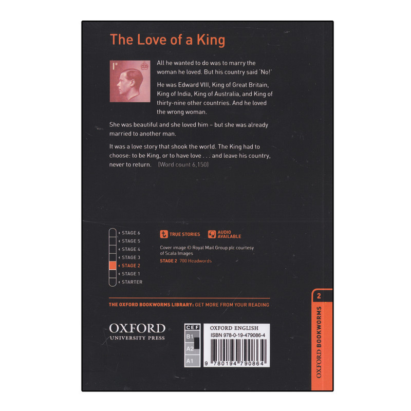 کتاب Oxford Bookworms The Love Of A King اثر Peter Dainty انتشارات الوندپویان کتاب Oxford Bookworms The Love Of A King اثر Peter Dainty انتشارات الوندپویان