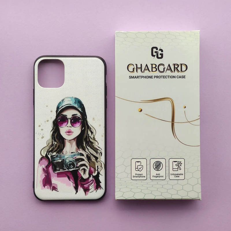 کاور قاب گارد مدل دور ژله ای دخترانه مناسب برای گوشی موبایل اپل iPhone 11 Pro Max