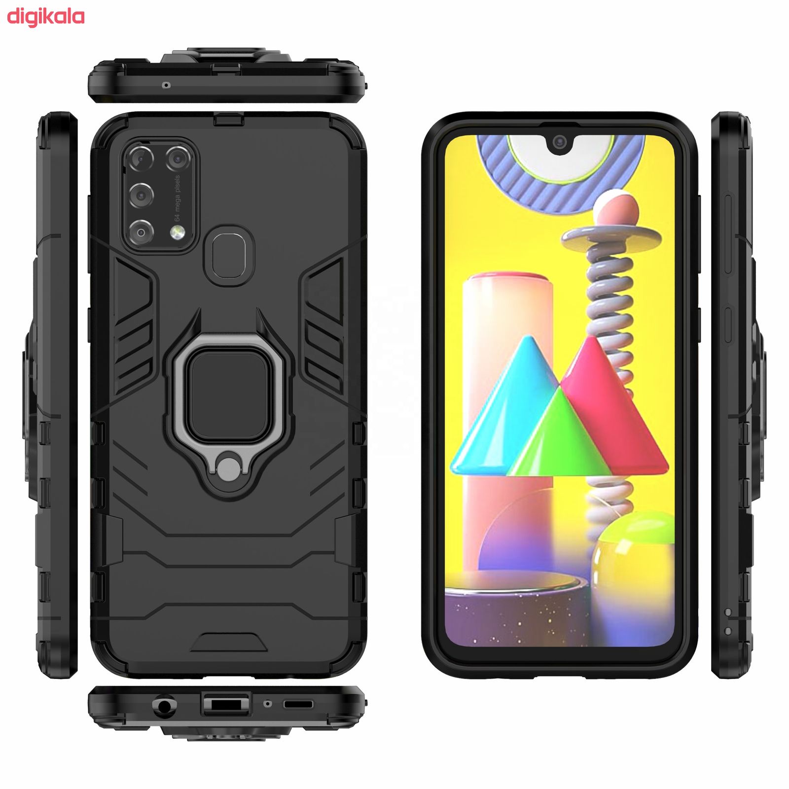 کاور مدل DEF02 مناسب برای گوشی موبایل سامسونگ Galaxy M31 main 1 4