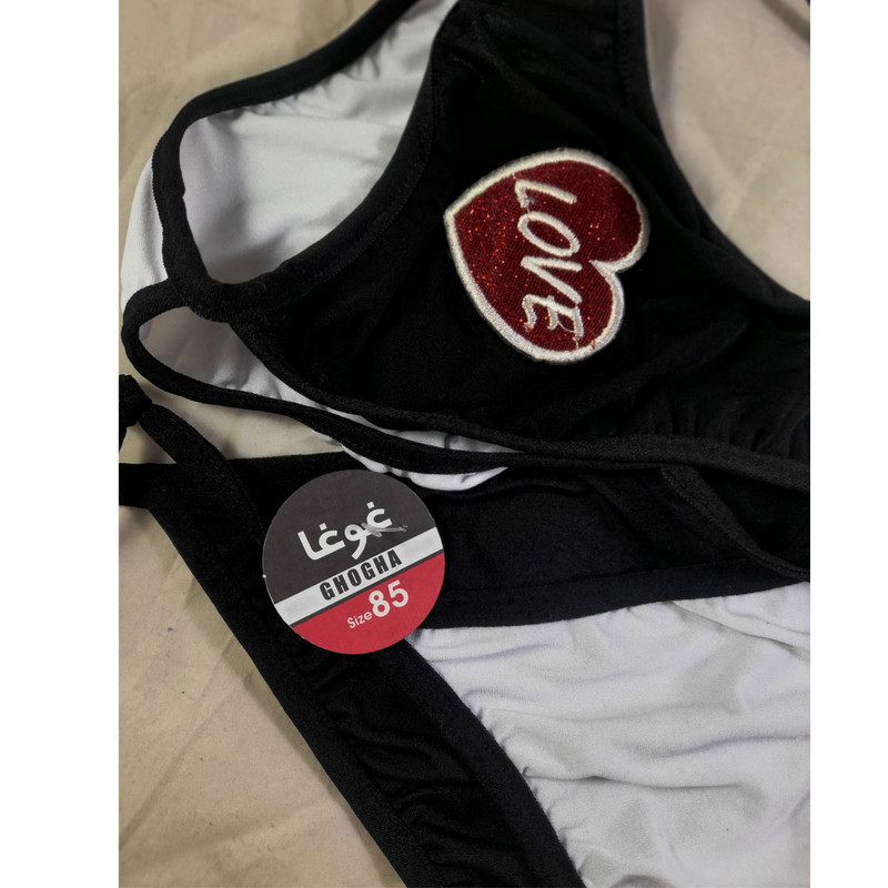 ست شورت و سوتین زنانه غوغا مدل فانتزی کد YA0517LOVE
