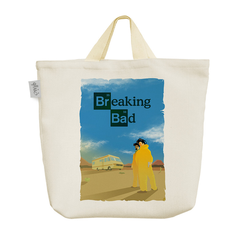ساک خرید خندالو مدل بریکینگ بد Bearking Bad کد 5251