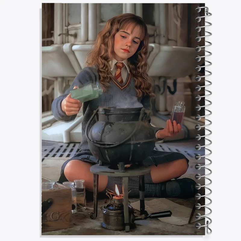 دفتر لیست خرید 50 برگ خندالو طرح هرماینی هری پاتر (Harry Potter) کد F6936