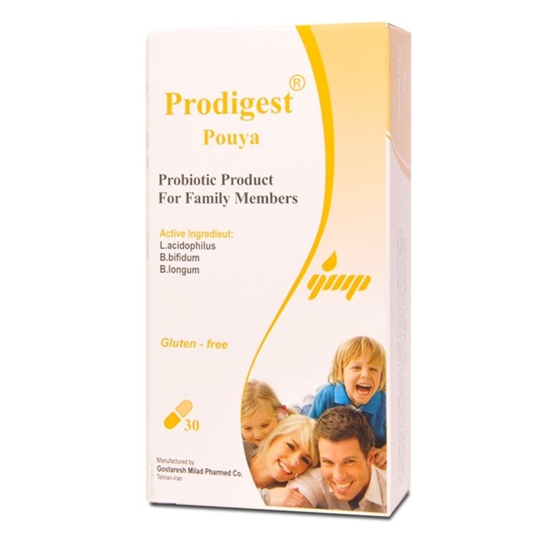 کپسول پرودایجست جی ام پی بسته 30 عددی