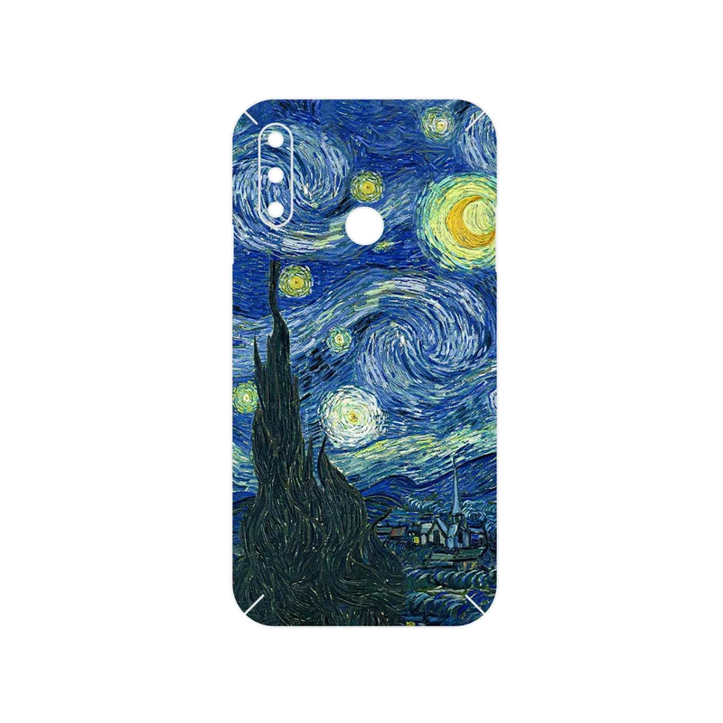 برچسب پوششی ماهوت مدل The Starry Night of van Gogh مناسب برای گوشی موبایل ال جی W10