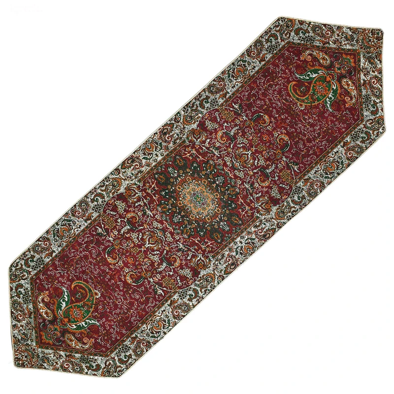 رانر رومیزی ترمه مدل قاجار کد ZR22