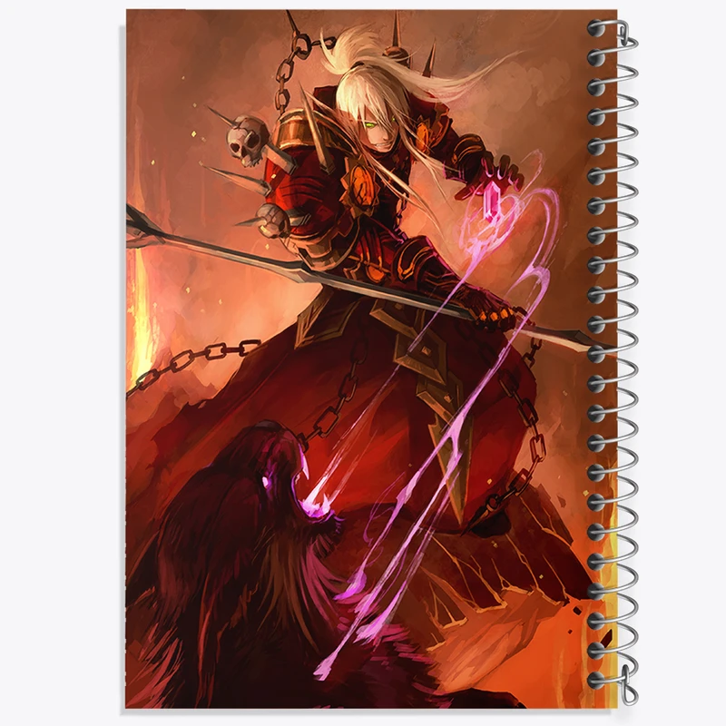 دفتر مشق 50 برگ خندالو طرح بازی دنیای وارکرفت (World of Warcraft) کد 31831