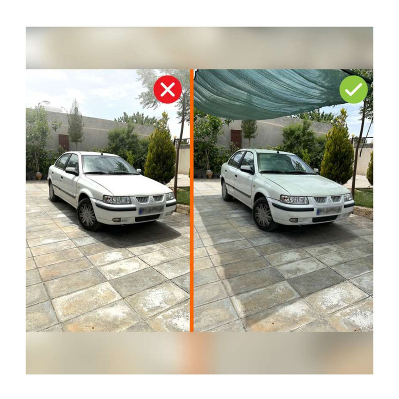 توری شید گلخانه مدل لوازم دار a-006