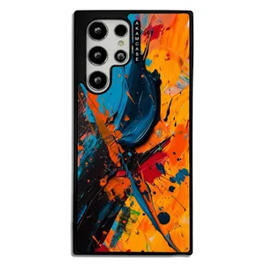 AKAM AMC-WSGS22U-WATER COLOR-21 Cover For Samsung Galaxy S22 Ultra