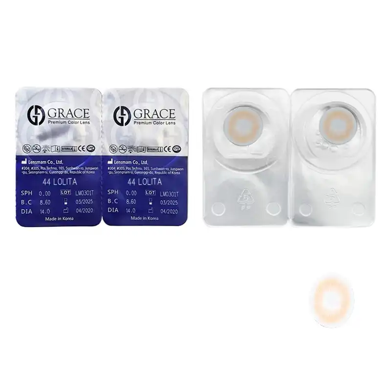 لنز چشم گریس شماره 44 رنگ بنفش ارغوانی