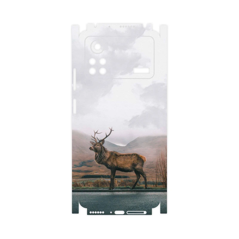 برچسب پوششی ماهوت مدل Horned-Deer-FullSkin مناسب برای گوشی موبایل شیائومی Poco X4 Pro 5G