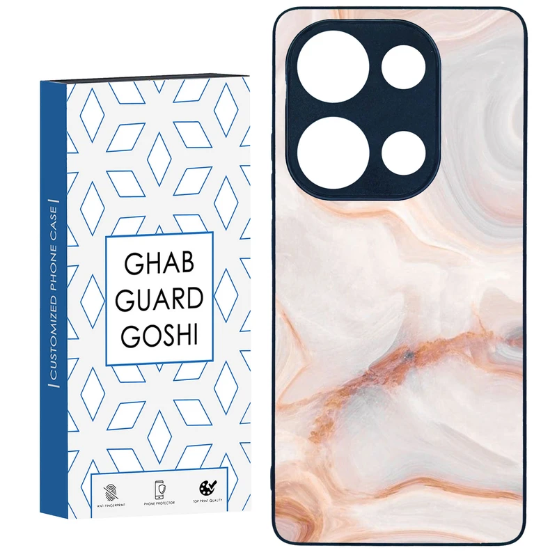کاور قاب گارد گوشی طرح سنگی کد TPU-032 مناسب برای گوشی موبایل شیائومی Redmi Note 13 Pro 4G / Poco M6 Pro 4G