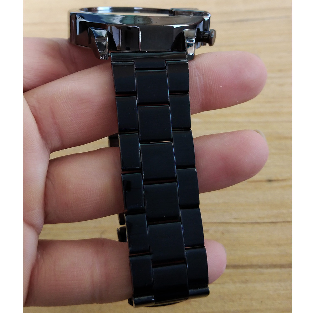 ساعت مچی عقربه‌ای مردانه مدل بند فلزی شاخدار