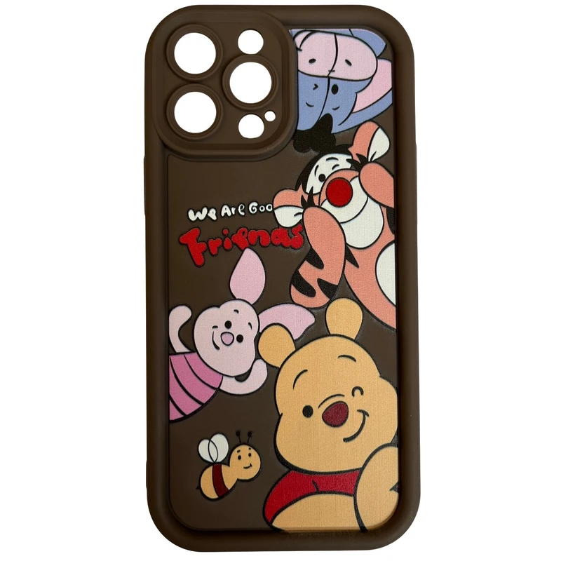 کاور مدل سولید طرح وینی پو کد 508 مناسب برای گوشی موبایل اپل iPhone 13 Pro Max