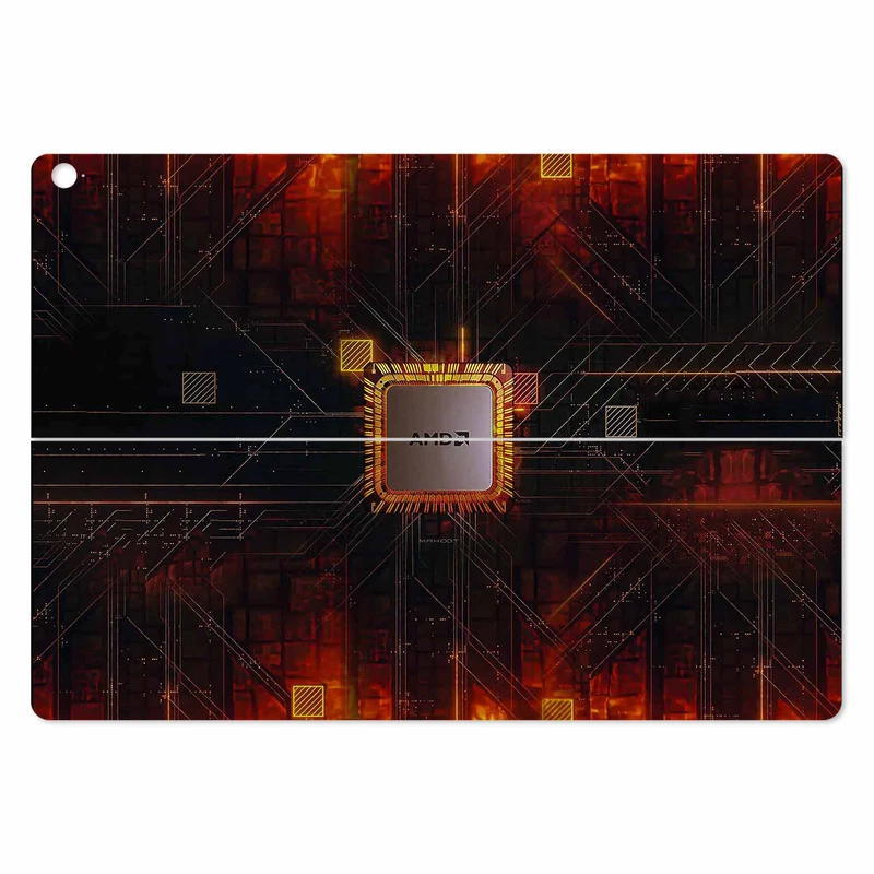 برچسب پوششی ماهوت مدل AMD Brand مناسب برای تبلت ایسوس Transformer 3 Pro 2016