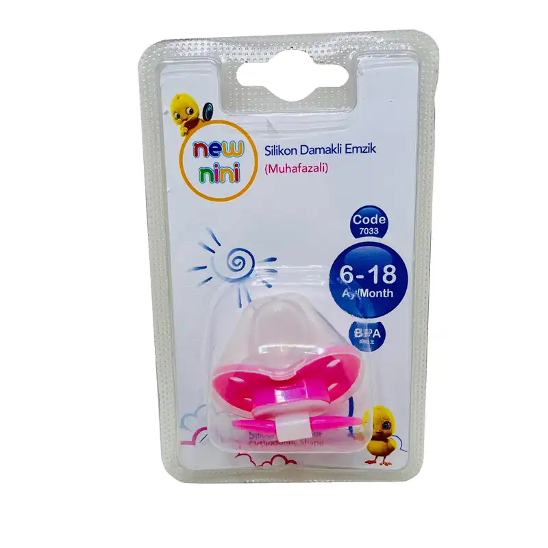 پستانک ارتودنسی نیو نی نی مدل قلب کد 7033