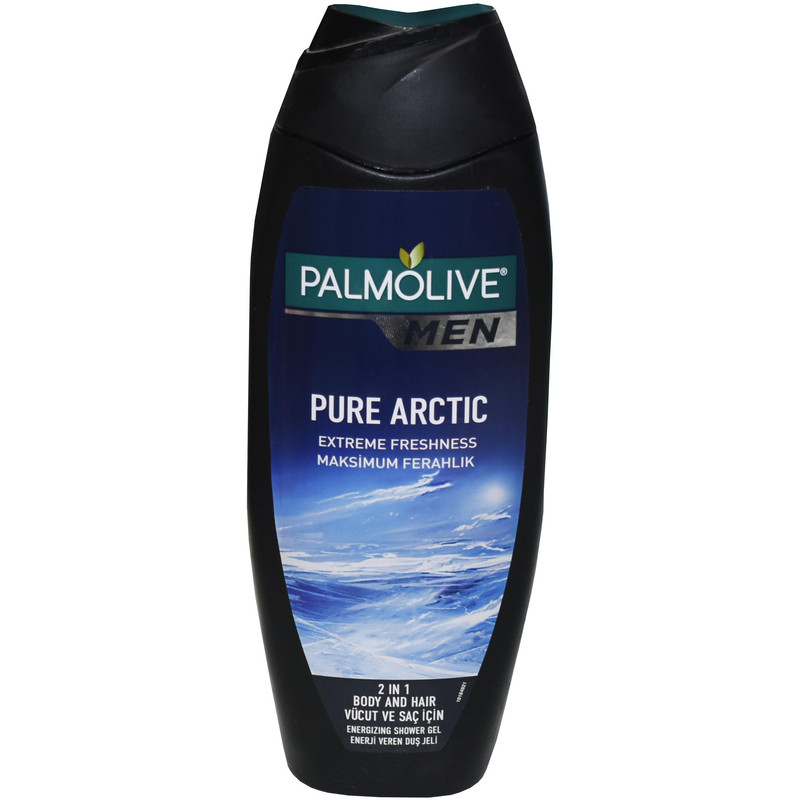 شامپو مو و بدن پالمولیو مدل PURE ARCTIC حجم 500 میلی لیتر