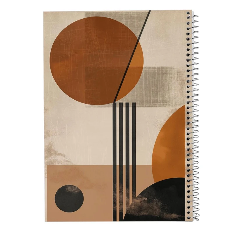 دفتر شطرنجی 50 برگ مدوپد طرح اشکال فانتزی کد DF16126