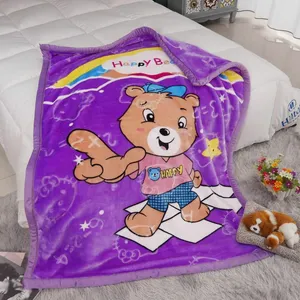 پتو رونیکس مدل خرسی سایز 100x140 سانتی متر