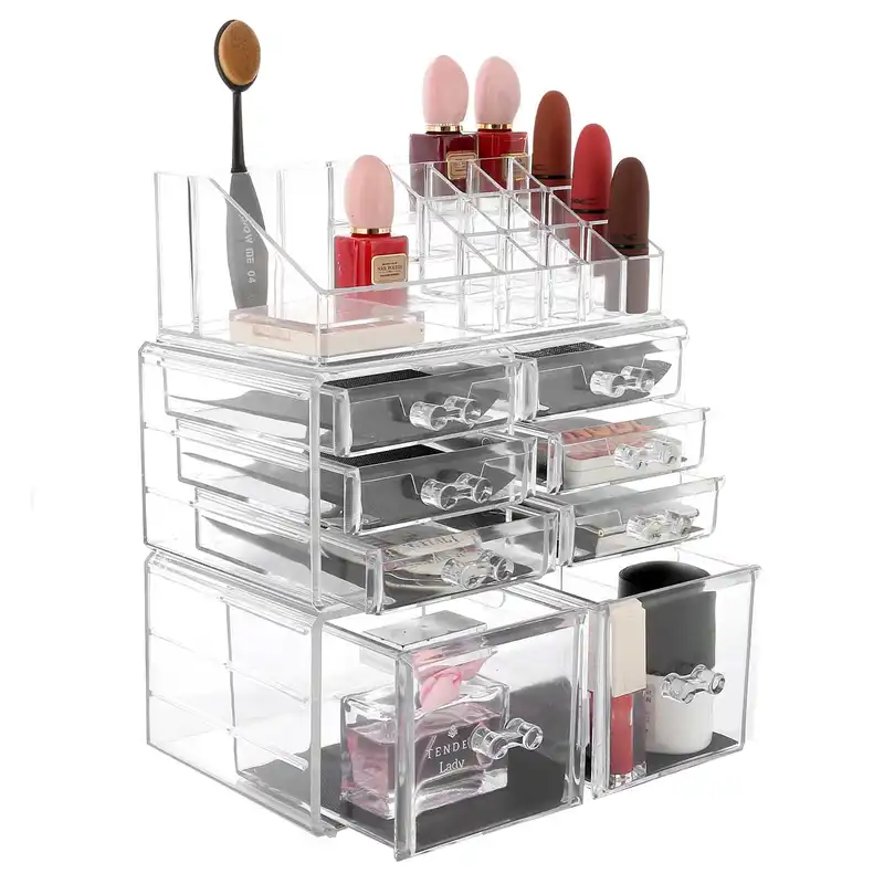 استند لوازم آرایشی مدل badonya141 به همراه قلم ماسک مدل 001