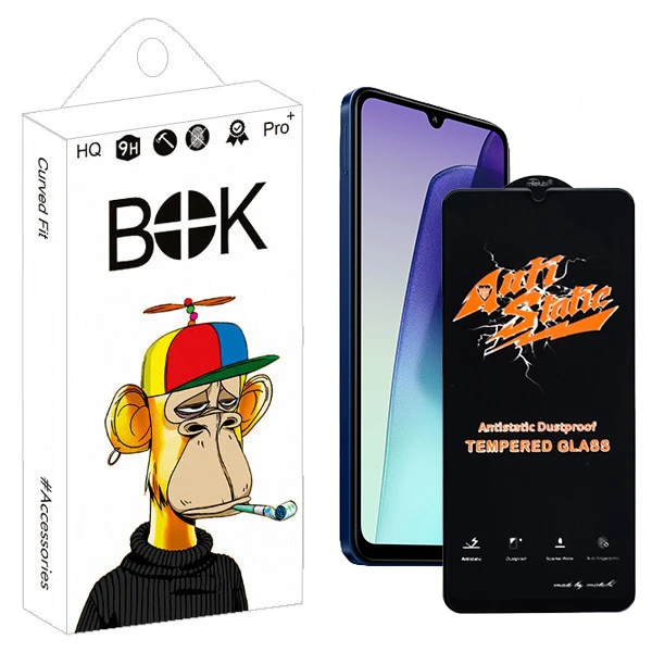 محافظ صفحه نمایش بوک مدل Antistatic Crystal مناسب برای گوشی موبایل شیائومی Poco C85