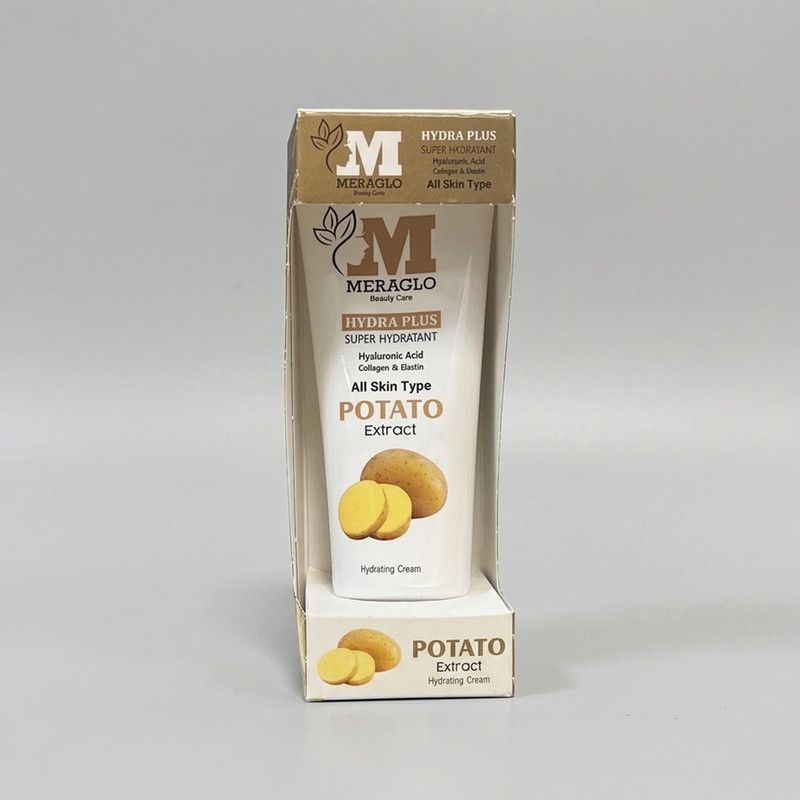 کرم مرطوب کننده دست و صورت مراگلو  مدل potato مناسب انوع پوست حجم 75 میلی لیتر