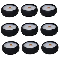 شمع وارمر مدل ژورنالی کد wooden wick بسته 9 عددی