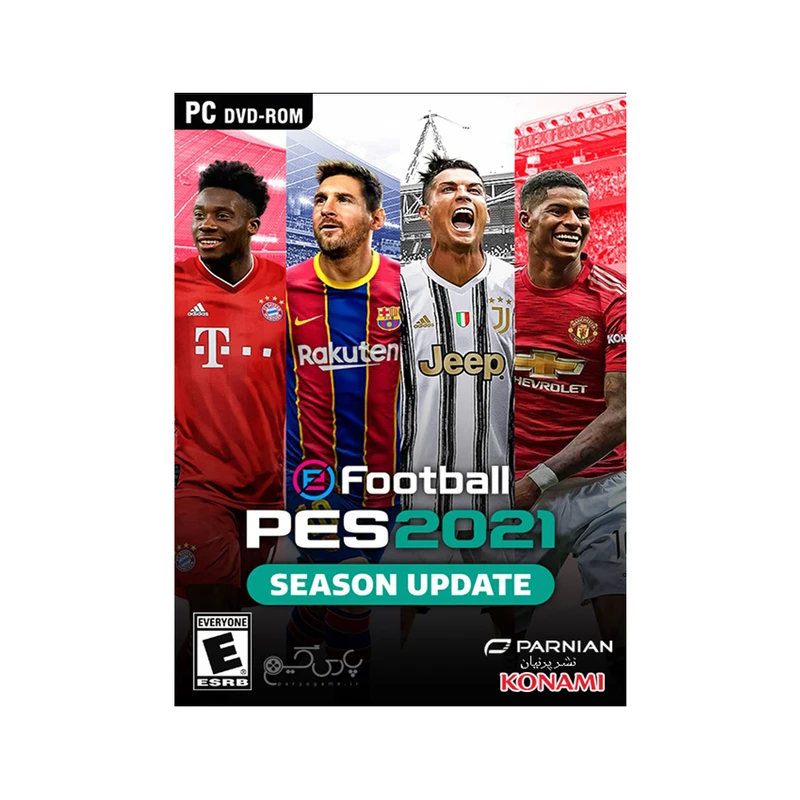 بازی eFootball PES 2021 مخصوص PC نشر پرنیان