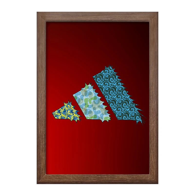 تابلو خندالو طرح آدیداس (Adidas) کد 36962