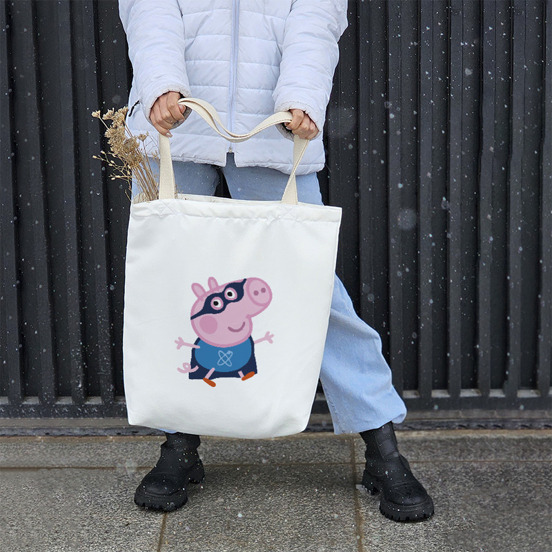 ساک خرید خندالو مدل جورج انیمیشن پپاپیگPeppa کد 2120