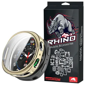 کاور راینو مدل Cover-GW8 مناسب برای ساعت هوشمند سامسونگ Galaxy Watch 8 44mm به همراه محافظ صفحه نمایش