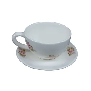 ست فنجان و نعلبکی سرامیکی طرح فرشته
