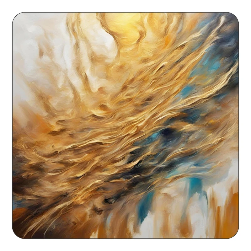 مگنت کاکتی طرح نقاشی رنگ روغن مدل mp70197