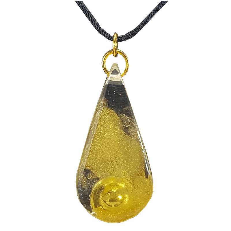 گردنبند دخترانه مدل قطره و طلوع خورشید