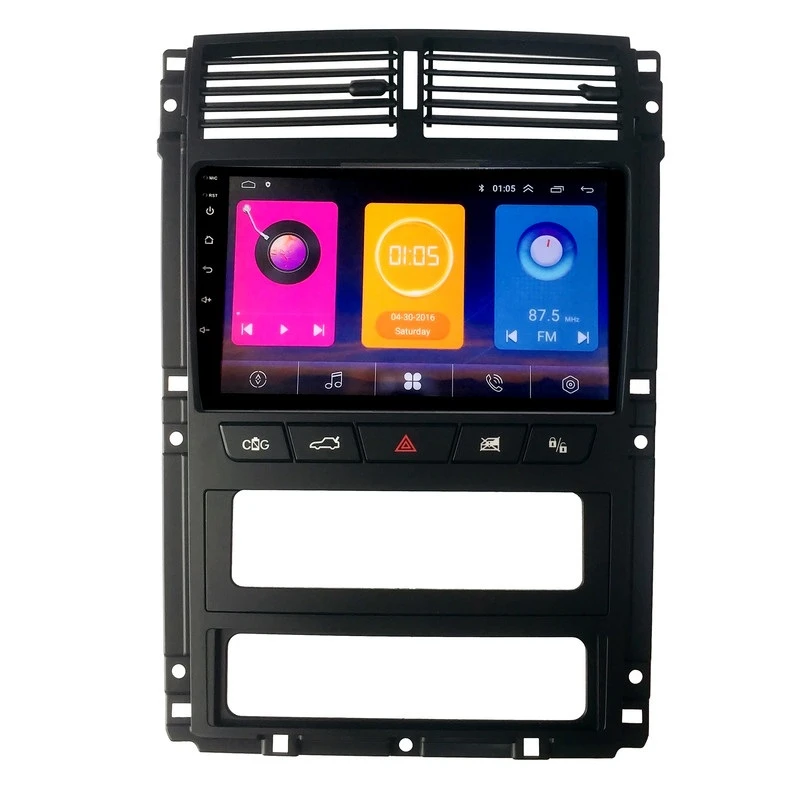 پخش کننده تصویری خودرو مدل M345 مناسب برای پژو پارس