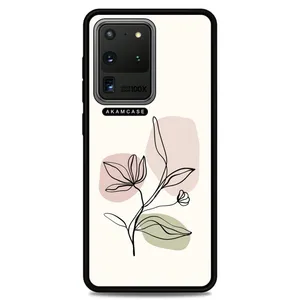 AKAM AMC-WSGS20U-LEAVES-16 Cover For Samsung Galaxy S20 Ultra