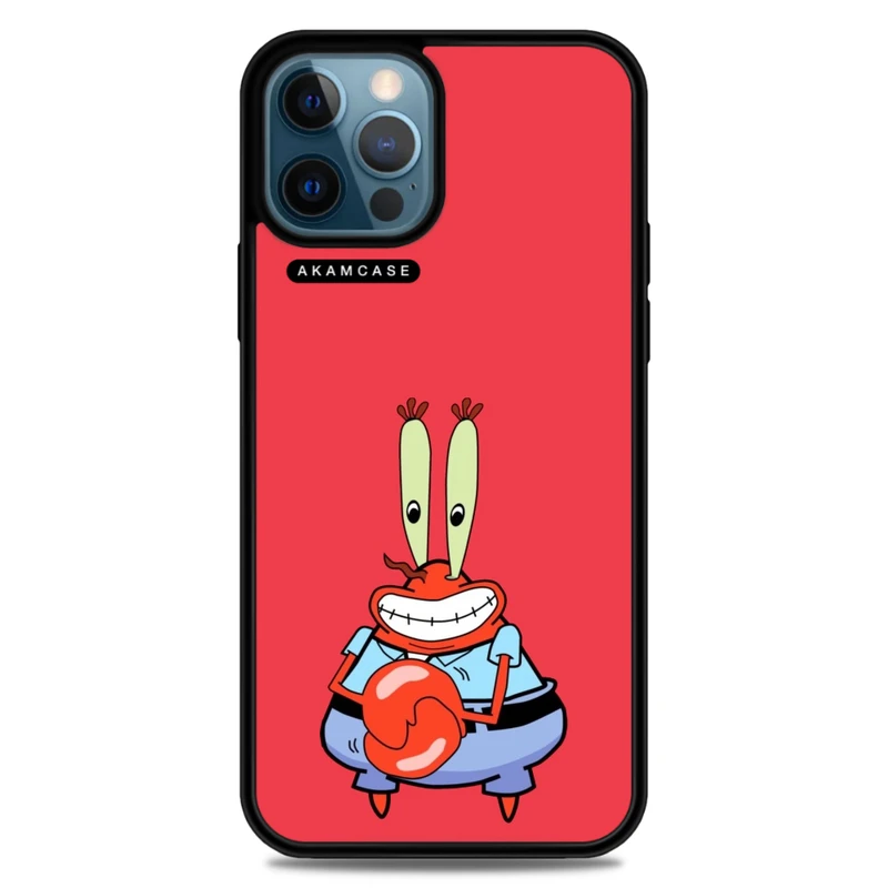 کاور آکام مدل AMC-WA12PROMAX-SPONGE BOB2 مناسب برای گوشی موبایل اپل iPhone 12 Pro Max