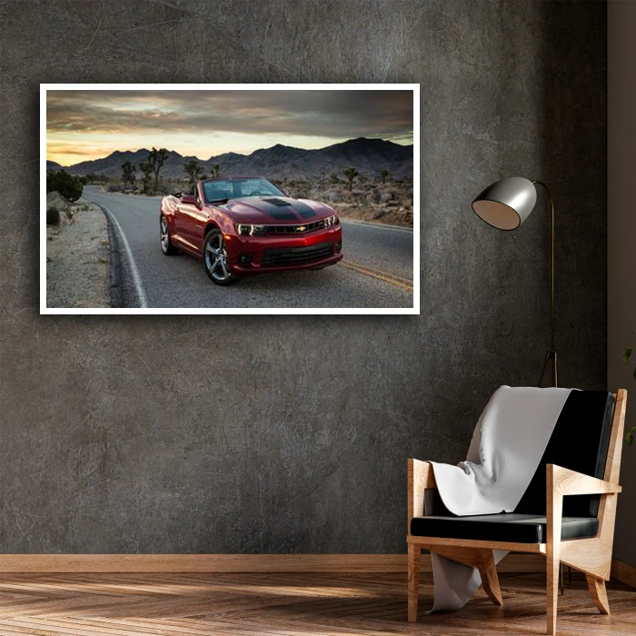 تابلو نوری بکلیت طرح ماشین مدرن مدل W-D1315