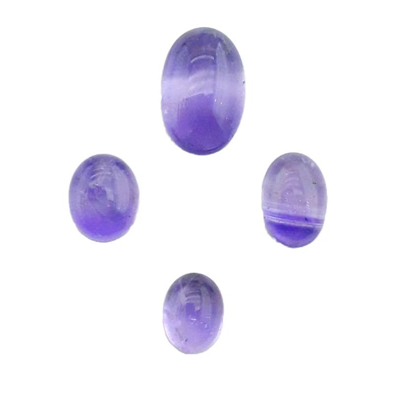 سنگ آمیتیست کیان جواهر مدل طبیعی کد dr مجموعه 4 عددی