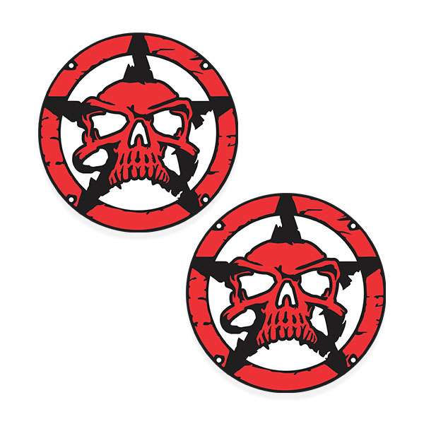 قاب میدرنج خودرو طرح اسکلت ستاره ای مدل 263R مناسب برای میدرنج 8 اینچ  بسته 2 عددی