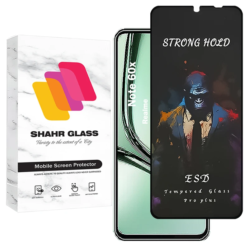 محافظ صفحه نمایش شهر گلس مدل MONPPS مناسب برای گوشی موبایل ریلمی Note 60x