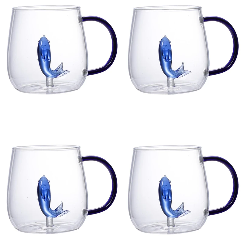 لیوان مدل داخل نهنگ بروسیلیکات کد 1369n 40 بسته چهار عددی