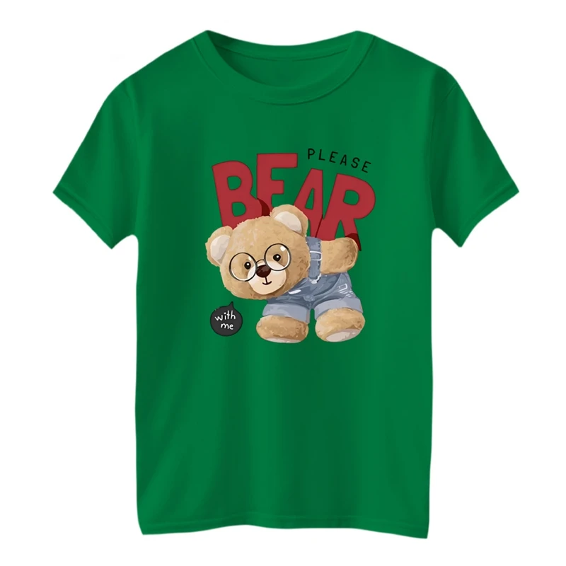 تی شرت آستین کوتاه بچگانه مدل تدی