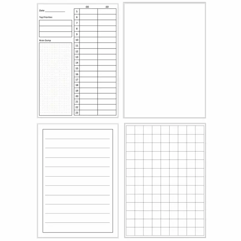 تخته وایت برد مدل مقوایی دو رو سایز 30X21 سانتی متر بسته 3 عددی