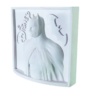 بوم رنگ آمیزی مدل سه بعدی طرح بت من سایز 8x8 سانتی متر