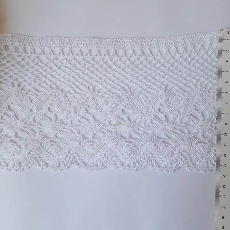 نوار یراق مدل قلاب بافی پهن طول 2 متری