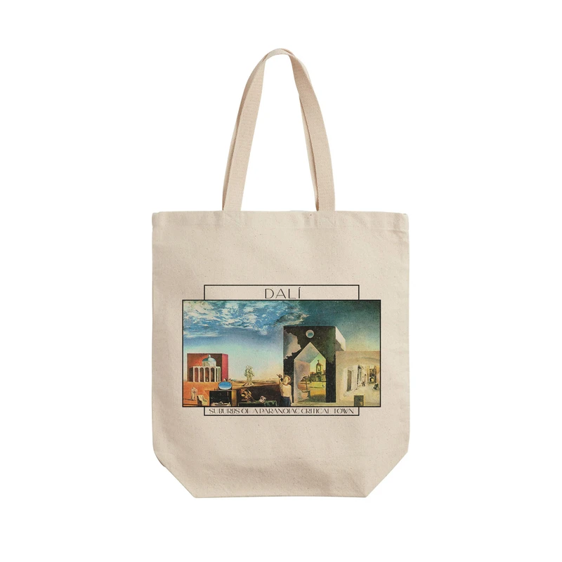 ساک خرید ترمه طراحان ایده مدل حومه یک شهر بحرانی پارانویا از دالی کد art0761 - L