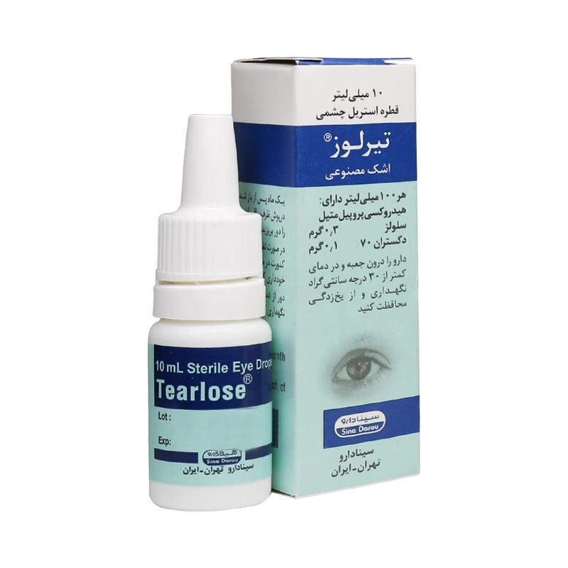 قطره اشک مصنوعی تیرلوز - 10 میلی لیتر